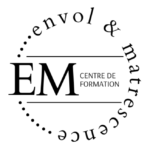 logo centre de formation envol et matrescence et mention de doula certifiée
